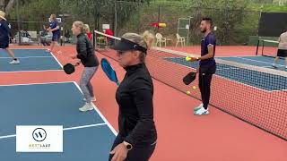 ADVANCED and INTERMEDIATE PICKLEBALL CLINIC with PICKLEBALL PRO GABRIEL JOSEPH [upl. by Finer]