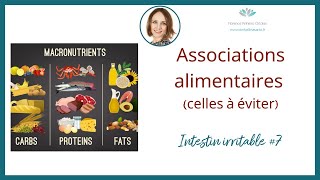 Les associations alimentaires à éviter pour limiter les ballonnements 😱 repères simples [upl. by Hephzipa]