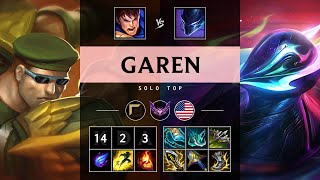 Garen Top vs Nocturne Godlike  NA Master Patch 1419 [upl. by Chae]