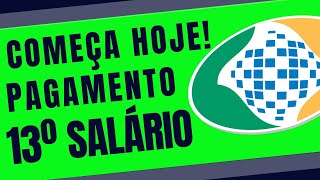 13º SALÁRIO INSS PAGANDO HOJE inss meuinss inssnoticias [upl. by Airot868]