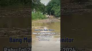 Sungai Kali Citarum Mulai Pasang  Waspada [upl. by Reace]