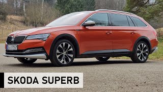 2022 Skoda Superb Scout 200 PS Offroad mit einem der BESTEN Kombis   Review Fahrbericht Test [upl. by Anahgem]