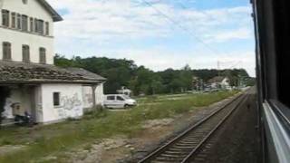 Regionalbahn R8 von Gunzenhausen nach Steinach bei Rothenburg odT [upl. by Allemap]