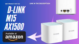 DLink M15 AX1500 🔥 [upl. by Enomad]