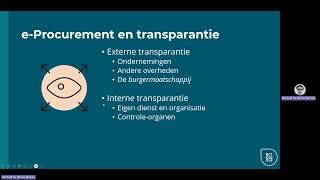 eProcurement en transparantie aanbesteders [upl. by Orthman]