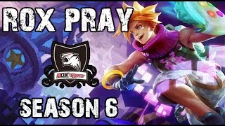 ROX Pray Ezreal vs Caitlyn ADC Ranked Challenger NA [upl. by Osi]