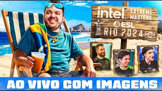 IEM Rio 2024 Dia 1  COM Gaules AO VIVO COM IMAGENS [upl. by Shirleen196]