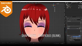 Expresiones Faciales con Shape Keys  Blink [upl. by Jordison]