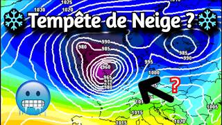 ❄️ Tempête de Neige  Point Complet sur les Possibilités de Neige la Semaine Prochaine ❄️ [upl. by Reamonn]