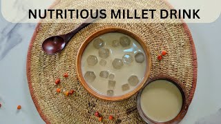 Homemade nutritious Millet Drink Zomkom Kunu Zaki African millet drink Business idea [upl. by Philis]