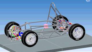 FormulaSAE suspension Analysis [upl. by Ylirama]