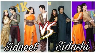 32 Sidneet vs Sidashi Sidneet vs sidshiAlasmine vs YasdinAladdin naam toh suna hoga Aladdin [upl. by Demetre]