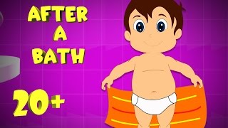 After A Bath and Many More Fun Kids Songs  Most Popular Kid Song Compilation for Children [upl. by Ellenad]