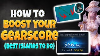 How To Gear Up at Level 50 Islands islands islands  Lost Ark [upl. by Rickert]