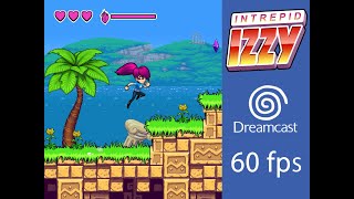 Intrepid Izzy SEGA Dreamcast footage 60 fps [upl. by Barsky6]