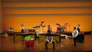 Volare for marimba trio amp percussion [upl. by Rocco893]