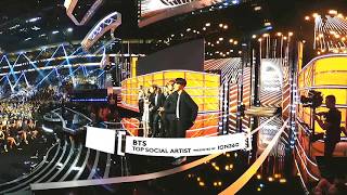 BTS  방탄소년단  in 360  Billboard Music Awards 2017 Top Social Artist presented by ION360 [upl. by Cozmo226]