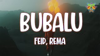 Feid Rema  Bubalu  LetraLyrics [upl. by Cl]