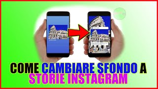 Come CAMBIARE SFONDO a una STORIA CONDIVISA su INSTAGRAM 📱 [upl. by Lugo715]