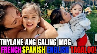 ANAK ni SOLENN HEUSAFF ANG GALING MAG FRENCH AT SPANISH [upl. by Oakley]