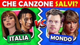 Salva una Canzone Scarta l’Altra  ITALIA vs MONDO  Quiz Infinity [upl. by Legir]