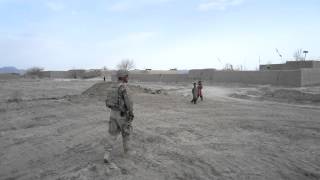 US Soldier Scaring Afghani Kids [upl. by Cloe]