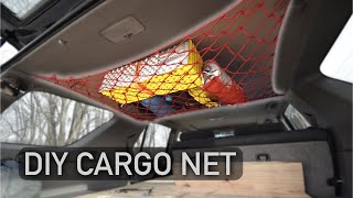 DIY 4Runner Cargo Net using Paracord [upl. by Aneeuq]