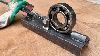 Creative ideas on how to make metal bending and flanging tools that very few people know how to make [upl. by Hyacinthe]