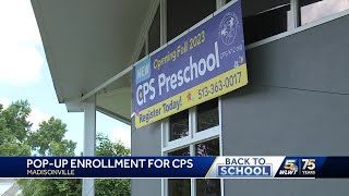 CPS hosts several open enrollment events making back to school easier for parents [upl. by Carnay]