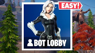 NEW How to Get into FULL BOT LOBBIES In Fortnite Chapter 5 PS5MOBILEXBOXPC Bots Lobby Glitch [upl. by Aisatsanna]