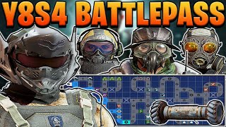 FIRST LOOK Y8S4 Deep Freeze Battle Pass  Rainbow Six Siege [upl. by Sinnal730]