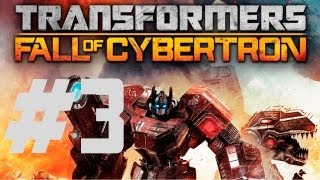 Transformers Fall of Cybertron  Walkthrough Part 3  Chapter 3 Metroplex Heeds The Call [upl. by Keram377]