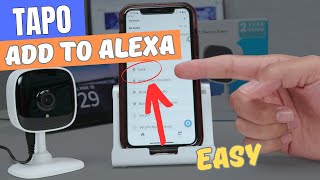 How to add Tapo camera to Alexa and Echo Show STEPbySTEP [upl. by Kristin]