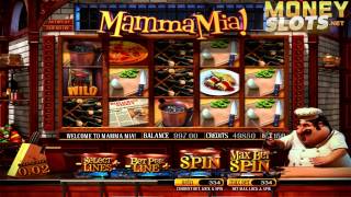 Mamma Mia Video Slots Review  MoneySlots net [upl. by Reidar]