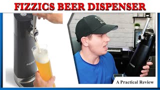 FIZZICS Beer Dispenser Blind Taste Test The Best Beer You Will Ever Pour From Home [upl. by Henri]