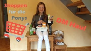 Emma geht shoppen für die Ponys  DM Haul [upl. by Iyre]