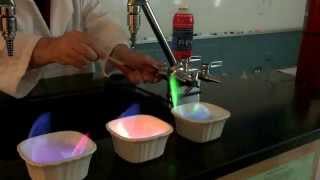 Flame Test Of Metals [upl. by Tezil]