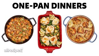 3 Easy OnePan Chicken Dinners  Allrecipes [upl. by Stieglitz798]