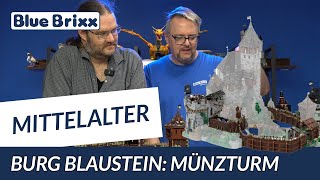 Endlich da Burg Blaustein von BlueBrixx  Die 5 Erweiterung quotMünzturmquot [upl. by Assirod]