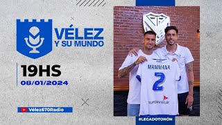 VÉLEZ CERRÓ 2 REFUERZOS Y ESPERA POR UN ARQUERO  VÉLEZ Y SU MUNDO 08012024 [upl. by Aiclef]