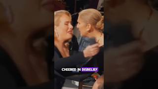 Adele amp Celine Dion’s Emotional Surprise Moment at Las Vegas Concert shorts [upl. by Adnilym679]