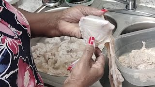 How to Clean Chitterlings the right Way Thanksgiving shortsvideo2023 [upl. by Elianora]