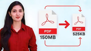 How to Compress PDF File Size Without Losing Quality  Reduce PDF Size [upl. by Adnerad]