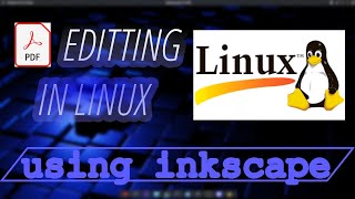 pdf editing in Linux  linux foss trending ubuntu fedora cashyos popular inkscape adobe [upl. by Ahsemrak]