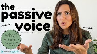 How to use the Passive Voice 😅 English Grammar Lesson [upl. by Adihaj792]