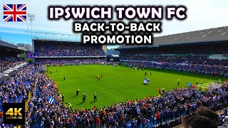 Ipswich Town FC Fans Chanting and Celebrating After Promoting to Premier League [upl. by Abigail]