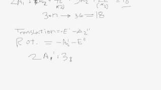 Group Theory Part 9 Solving D3h point group continued number of IR and Raman bands revealed [upl. by Dmitri]