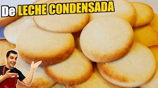 🍪 Galletitas de LECHE CONDENSADA con solo 3 INGREDIENTES Receta Fácil y Deliciosa  976 [upl. by Le]