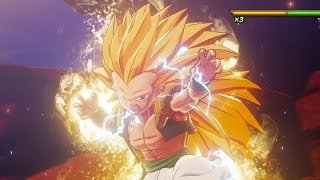 Dragon Ball Z Kakarot  Gotenks Super Saiyan 3 vs Super Majin Buu  Boss Fight and New Ending [upl. by Toddy]