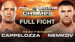 Vadim Nemkov vs Bruno Cappelozza  PFL vs Bellator  Full Fight [upl. by Elorak]